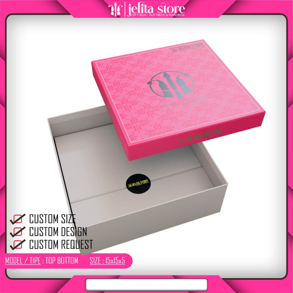

HARDBOX TOP BOTTOM – GIFTBOX – BOX HAMPERS – CUSTOM BOX - BOX 15X15X5