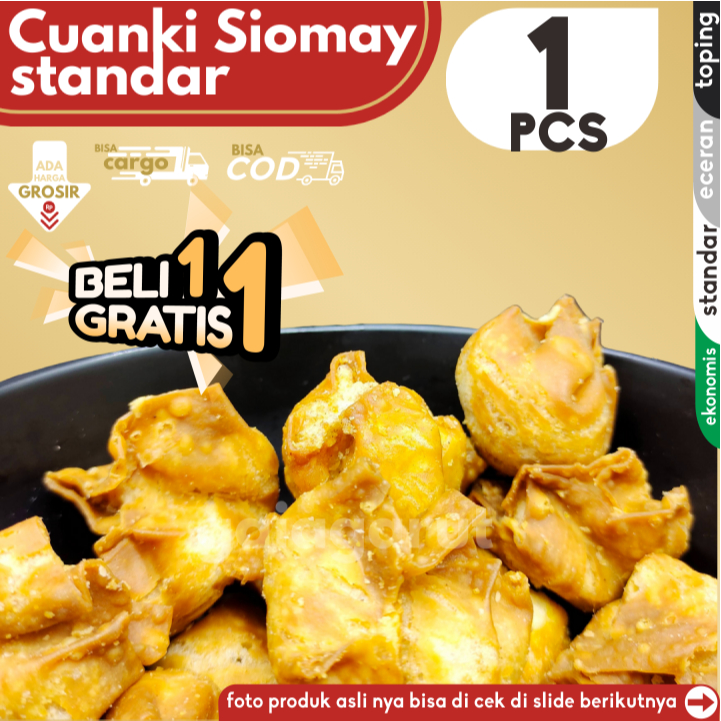 

[BELI 1 GRATIS 1] Cuanki SIOMAY isi 1pcs rasa ikan by GaiaGarut