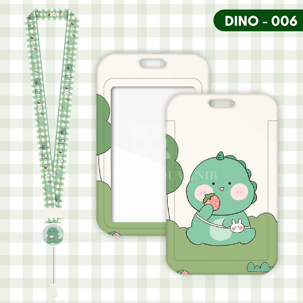 

(N017) ID Card Holder Tali Yoyo Dinosaurus / Nametag Yoyo / Card Holder Yoyo / Cat / Card Holder