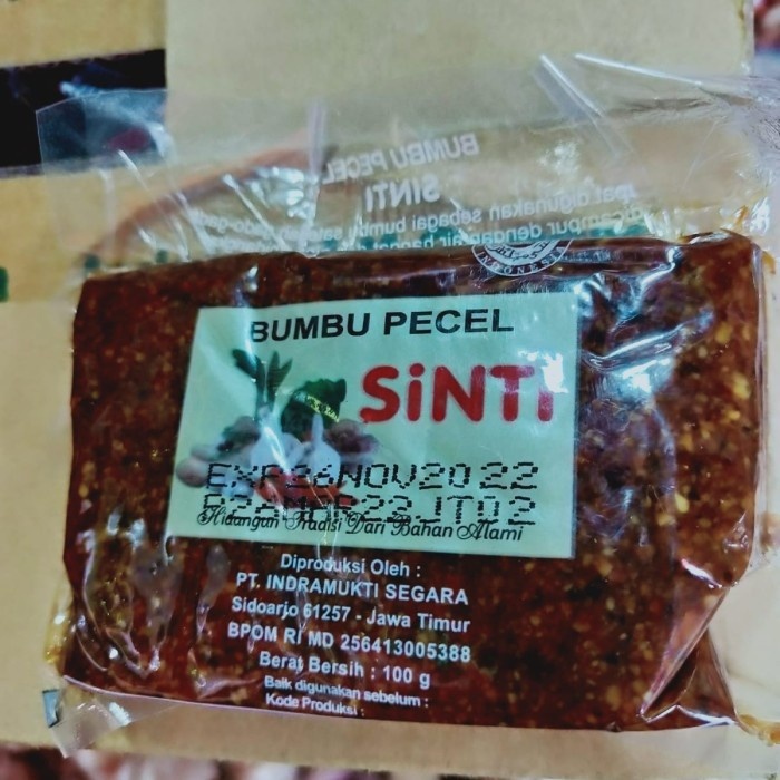 

Sambel Pecel Sambel Kacang Sinti 200 Gr | 100 Gr