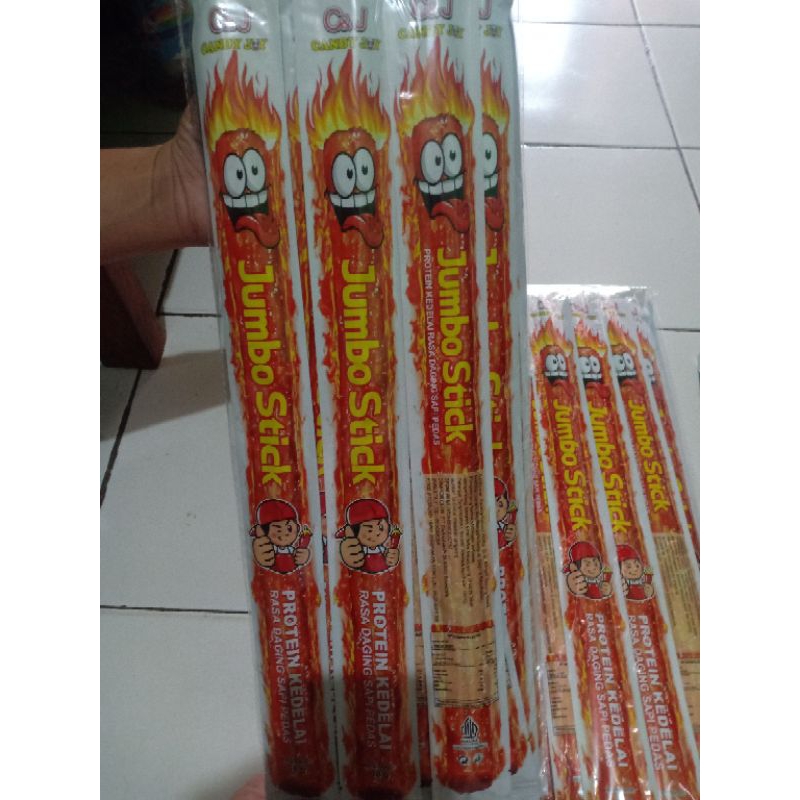 

Latiao Jumbo Stick rasa sapi pedas original skin finger crab Lala thiao jinpeng
