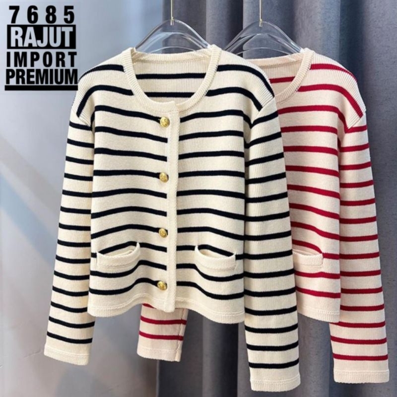 Cardigan bahan knit premium korean style #234