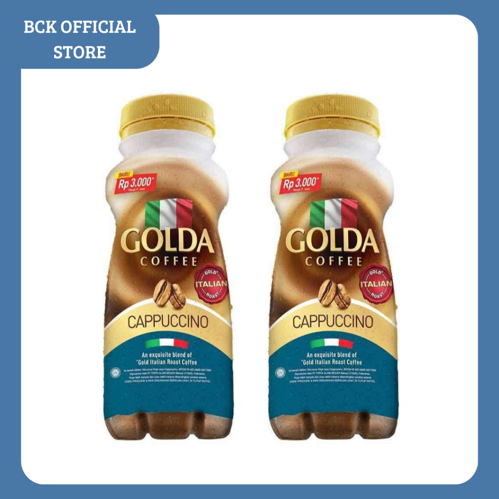 

Golda Coffee Cappuccino 3x200ml (PCS)