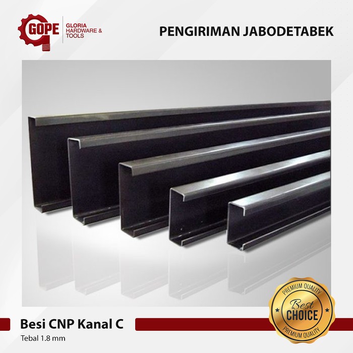 Cnp Besi Kanal C Tebal 1.8 mm