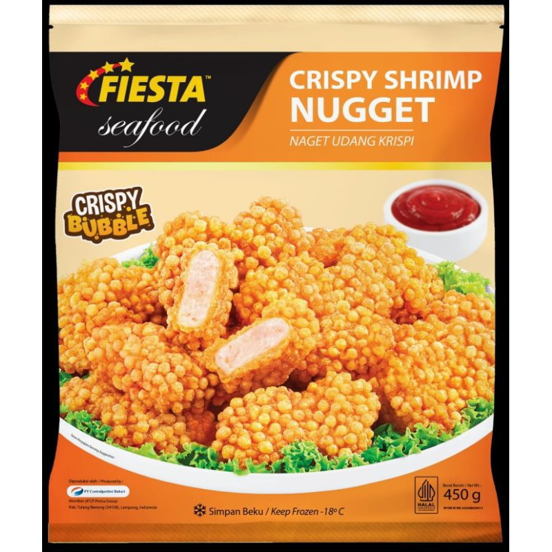 

Fiesta Crispy Nugget Udang 500gr