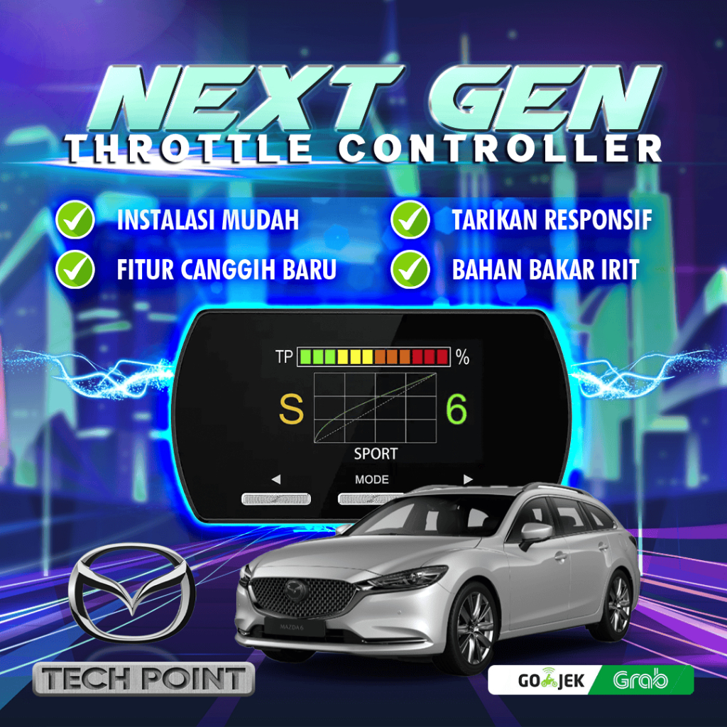 9 Drive Mazda 6 Elite Estate Piggyback Throttle Controller Next Gen ECU Remap