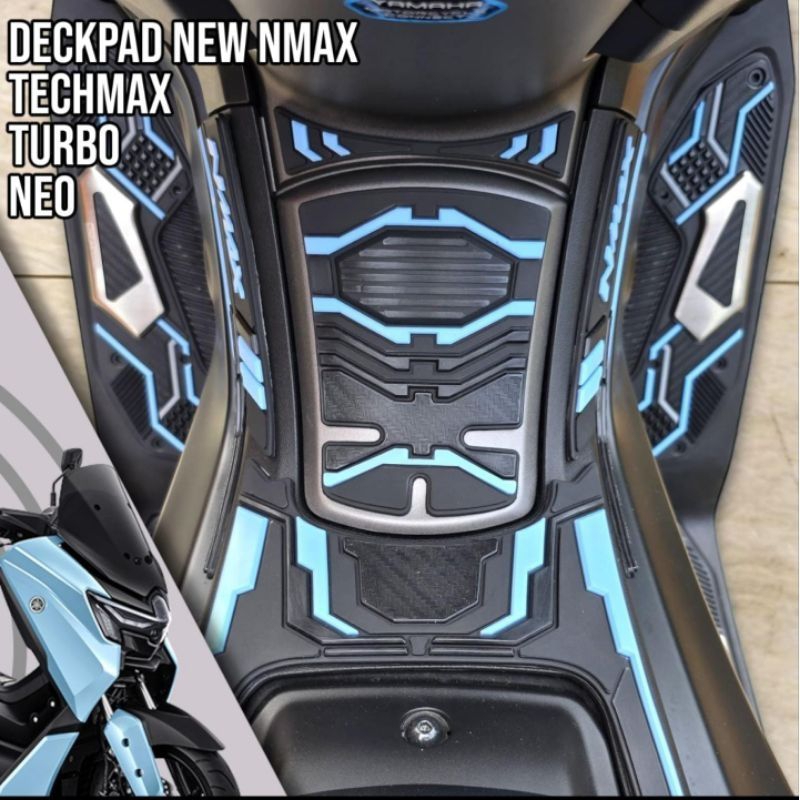 Tankpad Motor Nmax Turbo Neo Techmax 2024 Stiker Karet Motor Nmax Turbo Tankpad Nmax Turbo Neo 2024