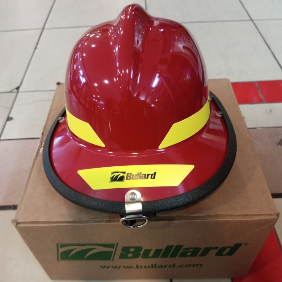 Helm Safety Pemadam Kebakaran Bullard Madein USA / Helm Safety Pemadam Original