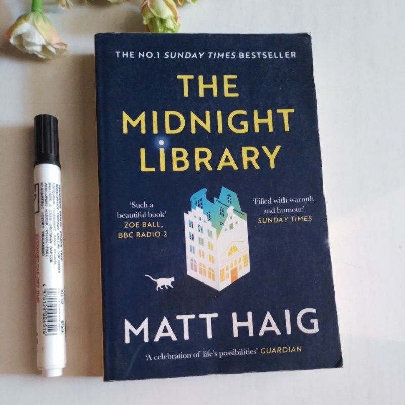 Buku Matt Haig The Midnight Library Original preloved