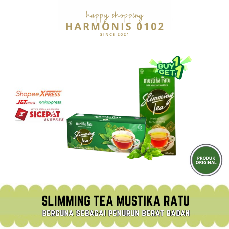 

BELI 1 GRATIS 1 Mustika Ratu Slimming Tea Isi 30 Bag Teh Diet melangsingkan tubuh secara alami / BISA BAYAR DITEMPAT//ORIGINAL~HARMONIS//