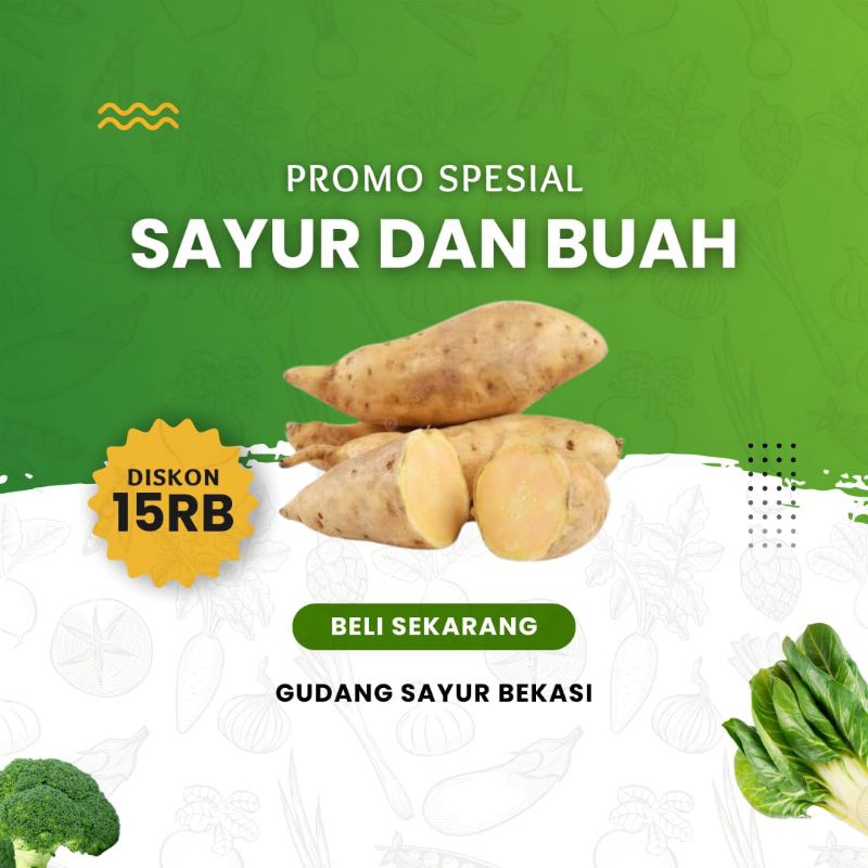 

Ubi Putih 500 gr