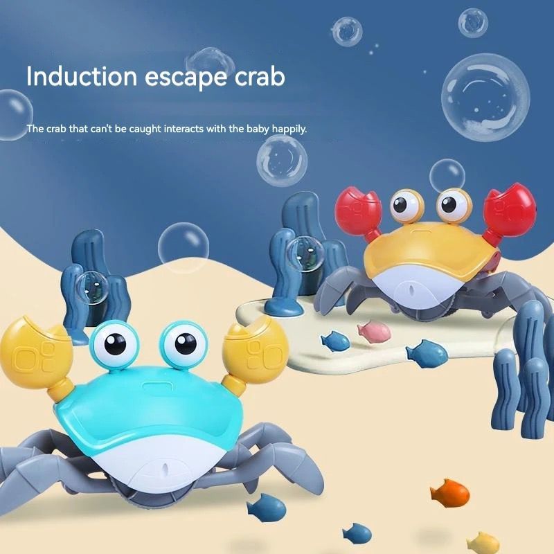 8D Qc03Y Induction Crab Mainan Anak Kepiting Berjalan