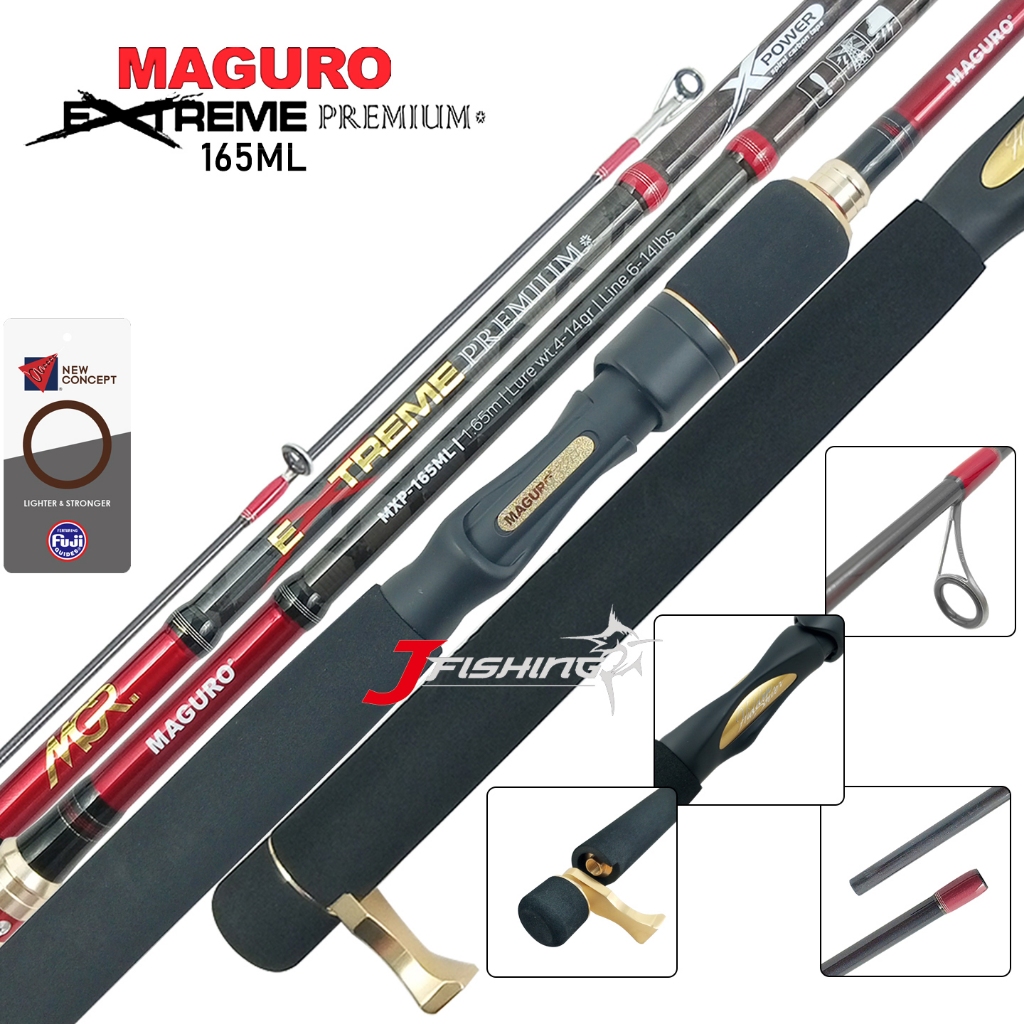 Joran MAGURO Extreme Premium MXP 21 165 180 | Spinning | Casting | Kolam Sungai Danau Empang