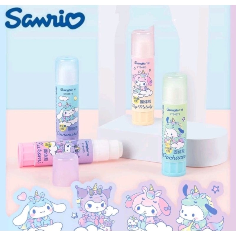 

LEM KERTAS SANRIO GLUE STICK ESTHETIC LEM BATANG KARAKTER SANRIO
