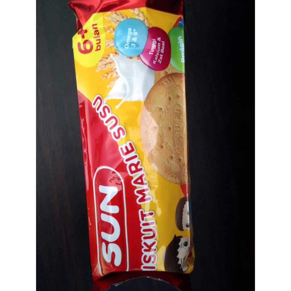 

SUN Biskuit Marie Susu - Kemasan Roll KECIL 80g