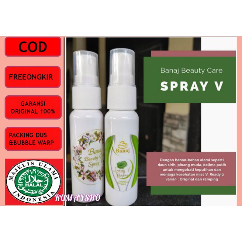 BANAJ SPRAY V//SPRAY V Original//Spray V Ramping// miss V herbal