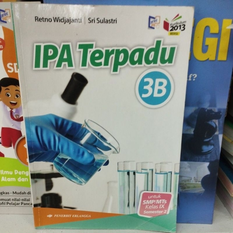 İPA Terpadu untuk SMP kelas 9 3B semester 2 original bekas