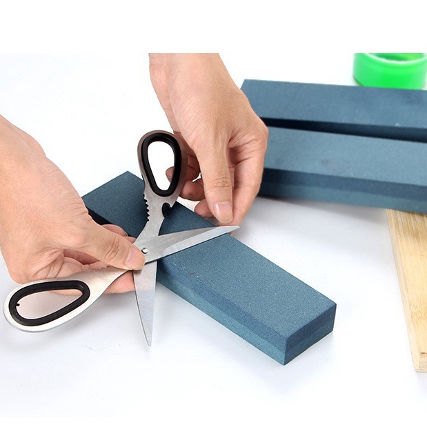 ✔️READY Asahan Batu / Batu Gosok Asah / Pengasah Asahan Pisau Gunting Mata Bor Tajam 2 sisi