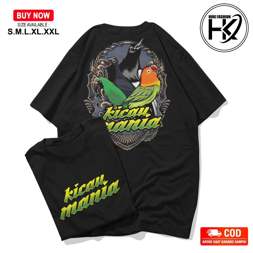 KAOS BURUNG KICAU MANIA | KAOS BURUNG | KAOS KOMUNITAS | KICAU MANIA | KAOS DISTRO ORIGINAL | BAJU T