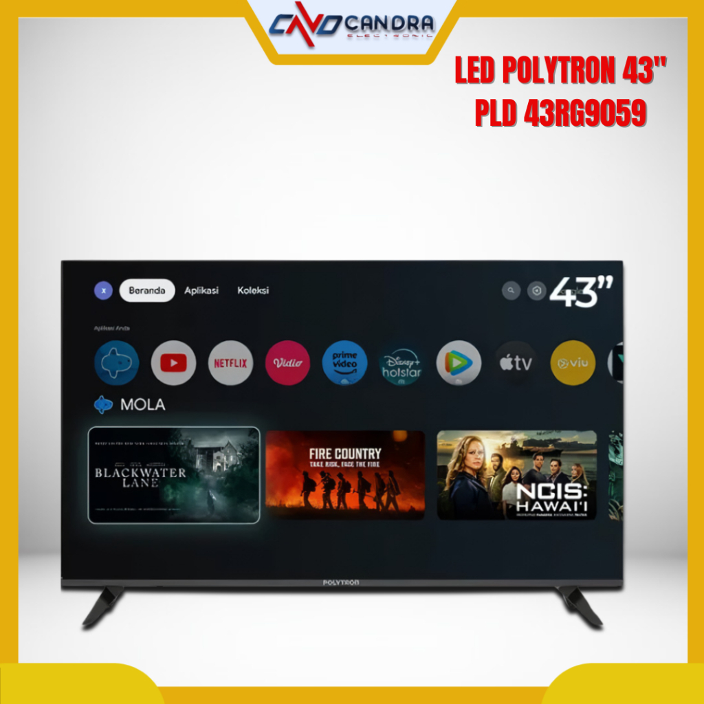 LED Polytron Gogle TV 43inch PLD 43RG9059/Led polytron 43"