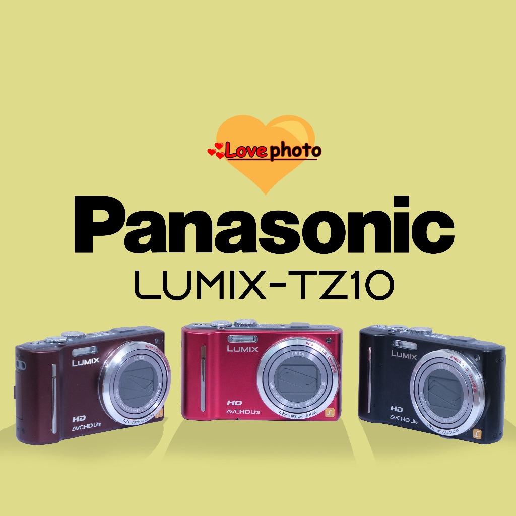 PANASONIC LUMIX-TZ10 Digital Compact Camera
