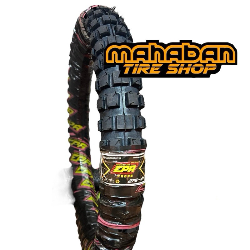 Hermansyah_toba - Ban Cross Kotak Besar Ring 17 untuk Trail Supra Blade Karisma Revo Jupiter Vega