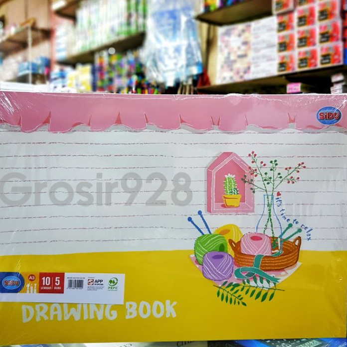 

MURAH Drawing Book Buku Gambar A3 Sidu isi 5