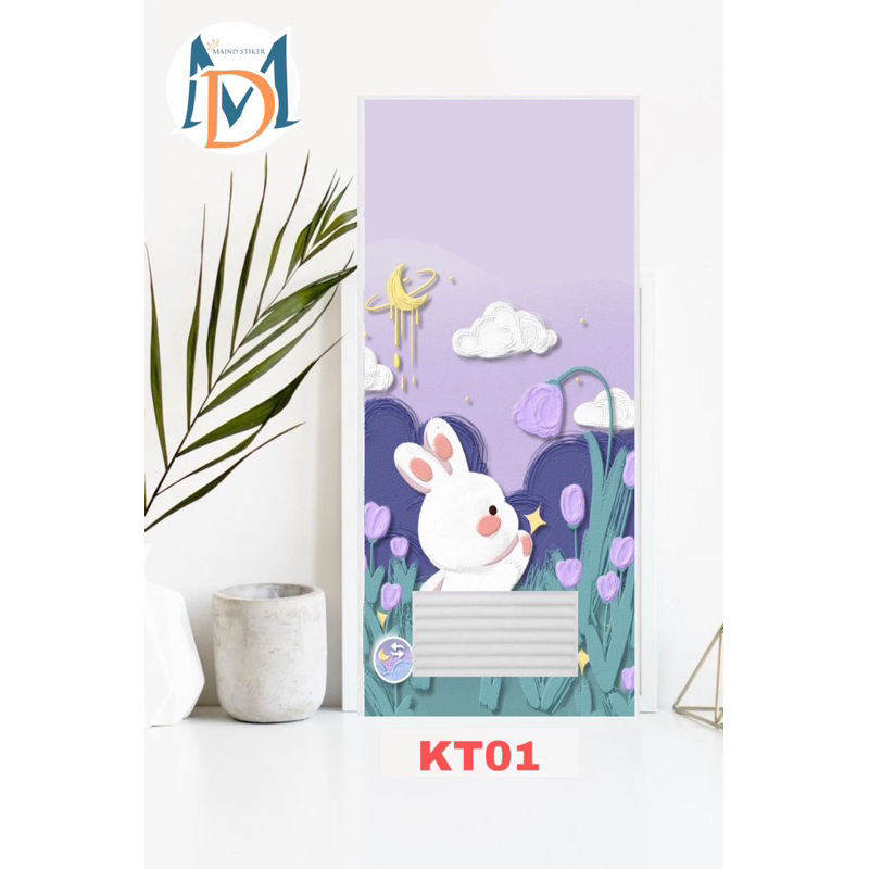 

Stiker pintu kamar mandi dan pintu kamar tidur
