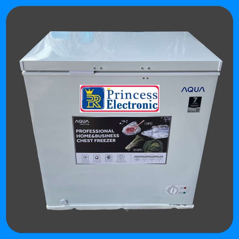 Chest Freezer Box Aqua Sanyo 200 Liter