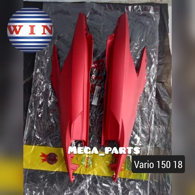 Cover body samping kiri kanan 1 set honda vario 125 150 tahun 2018- 2022 merek WiN | kap body sampin