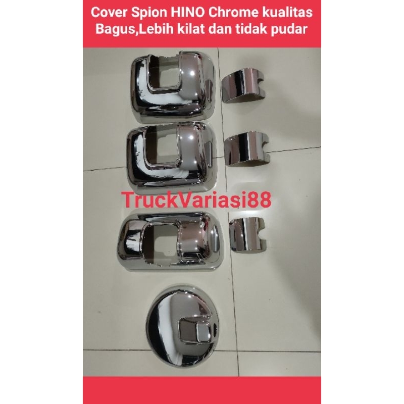 Cover Spion Hino Lohan Chrome/Variasi Tutup Spion Hino Lohan Krum