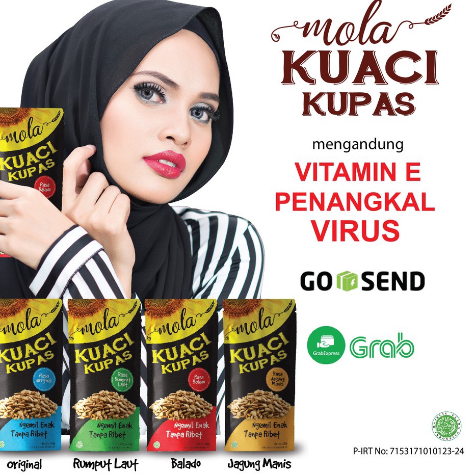 

SPESIAL DISKON Mola Kuaci Kupas Panggang Cemilan Kuaci Enak dan Sehat