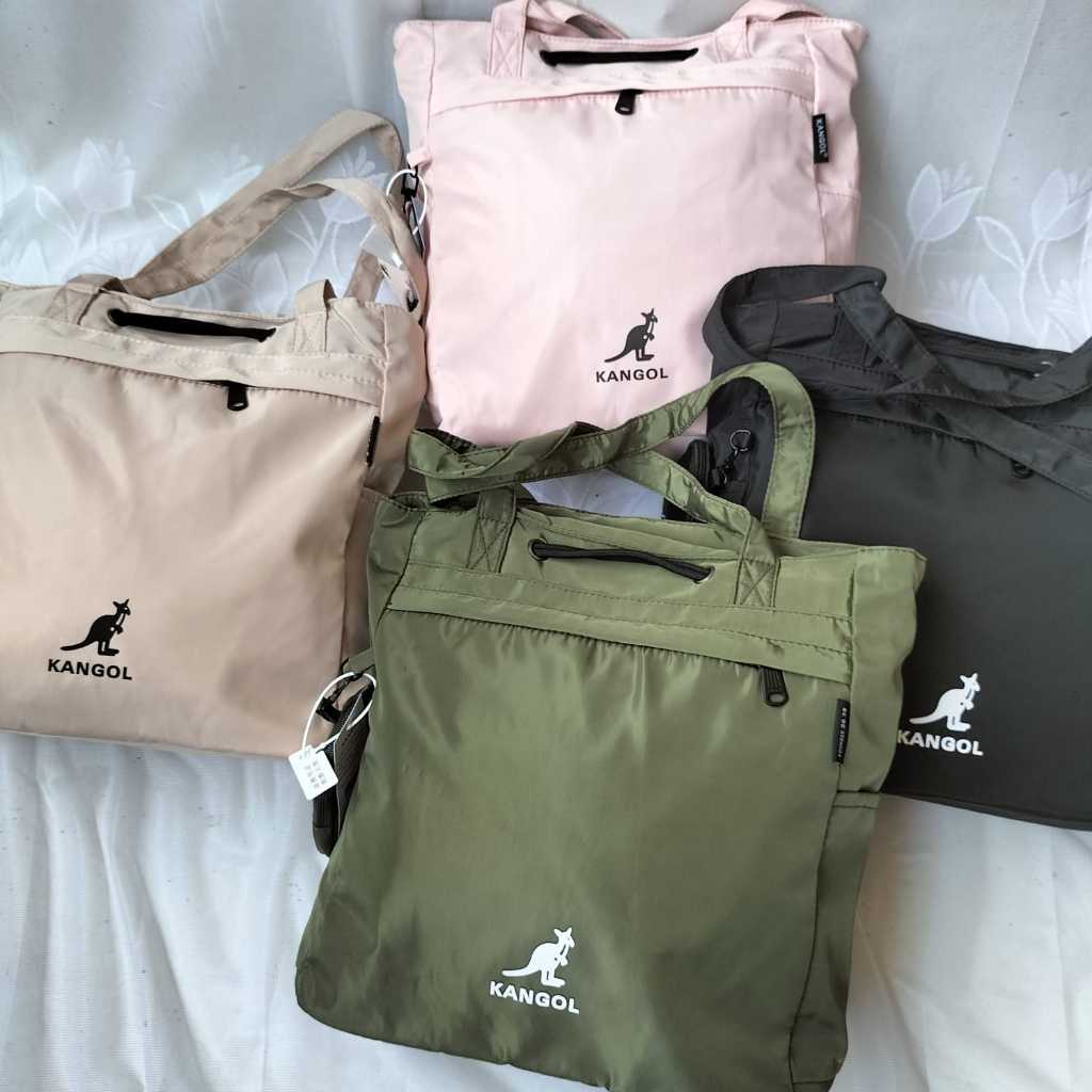 Tas KANGOL TOTE BAG Korean Style besar premium L