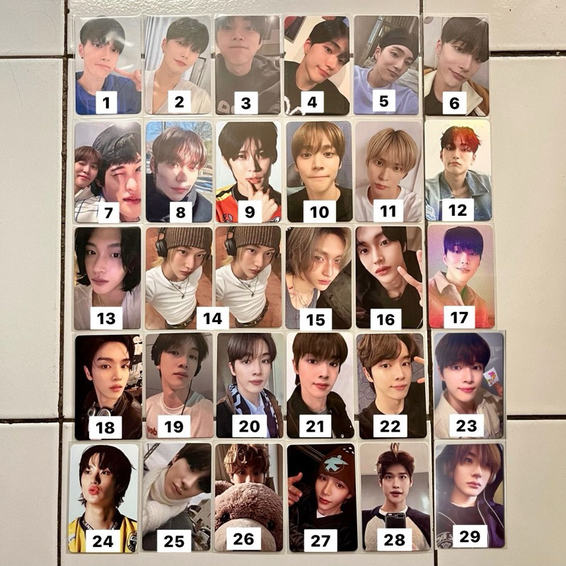 RIIZE OFFICIAL PHOTOCARD | All About AAB Shotaro Eunseok Sungchan Wonbin Seunghan Sohee Anton pob ld