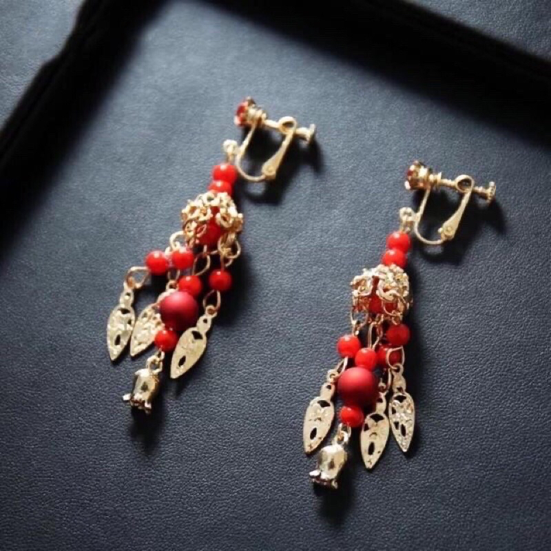 AN1 anting oriental anting pesta anting sangjit anting chinese anting lamaran anting rumbai anting p