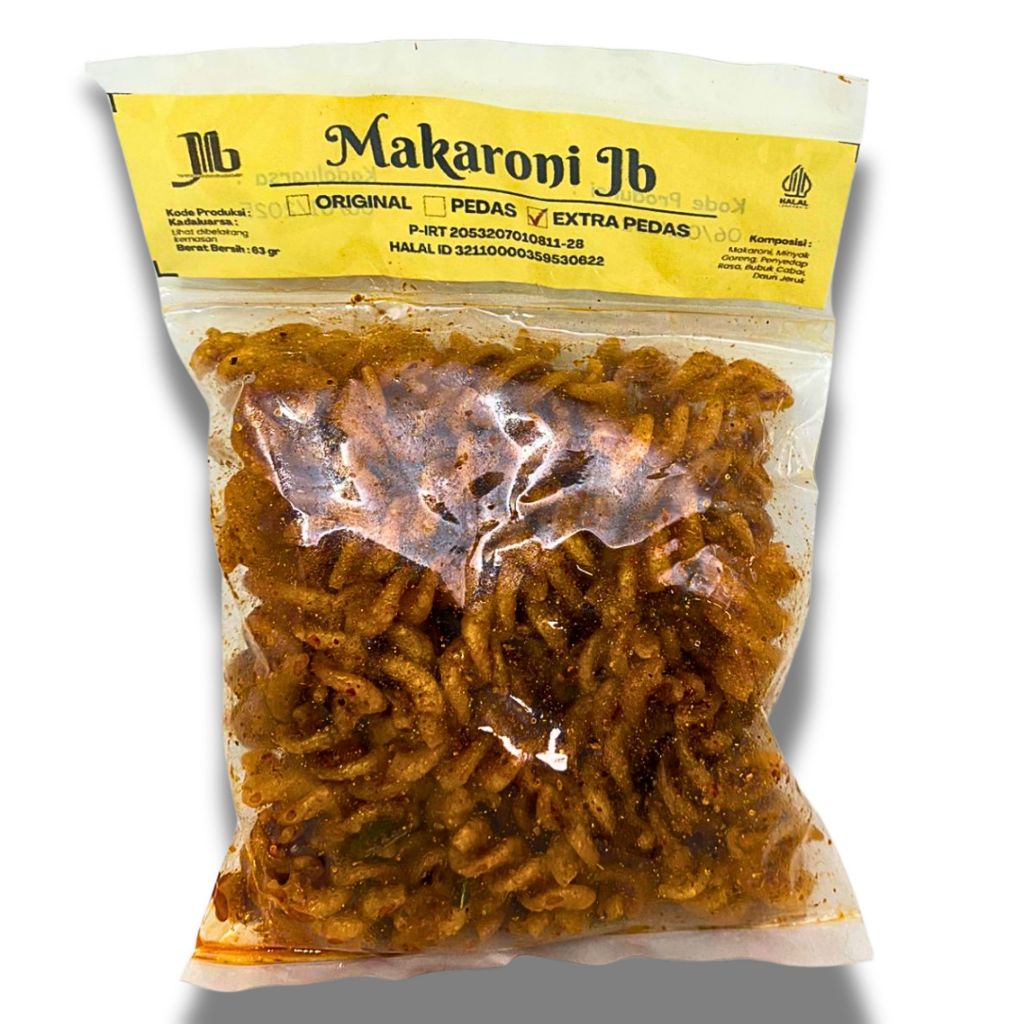 

MAKARONI KRIWIL EXTRA PEDASSS ISI 63 GR / MAKARONI JB