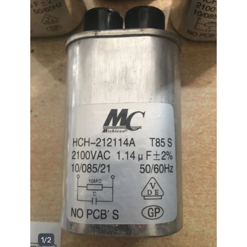 capacitor microwave 1.14UF MC