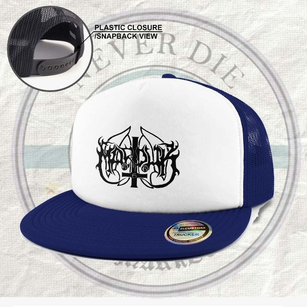 CAPSMARKET - MARDUK /SNAPBACK/SNAPBACK DISTRO/SNAPBACK BAND/SNAPBACK METAL/TOPI JARING/TOPI JARING P