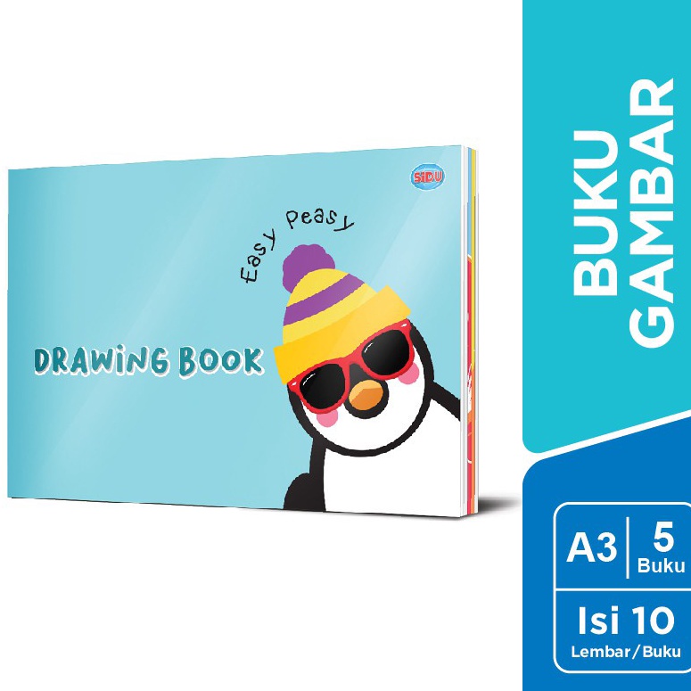 

MURMER Sidu Buku Gambar Drawing Book A3 5 Buku