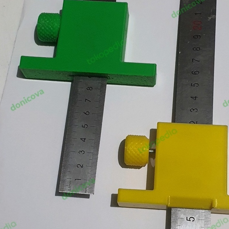 

KUALITAS TERBAIK Alat Bantu Penanda Garis Siku Ruler Marking Gauge Stopper 3d print