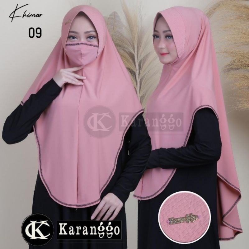 khimar karanggo ( bisa cadar ) bahan jersey