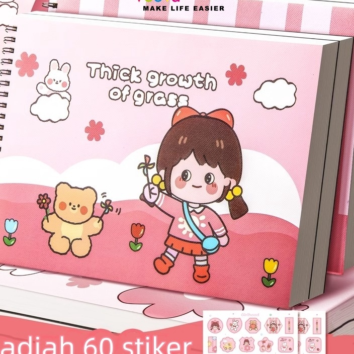 

CUCI GUDANG VOOVA A4 Drawing Book Buku Gambar Anak Buku Gambar Polos A4 Drawing Book