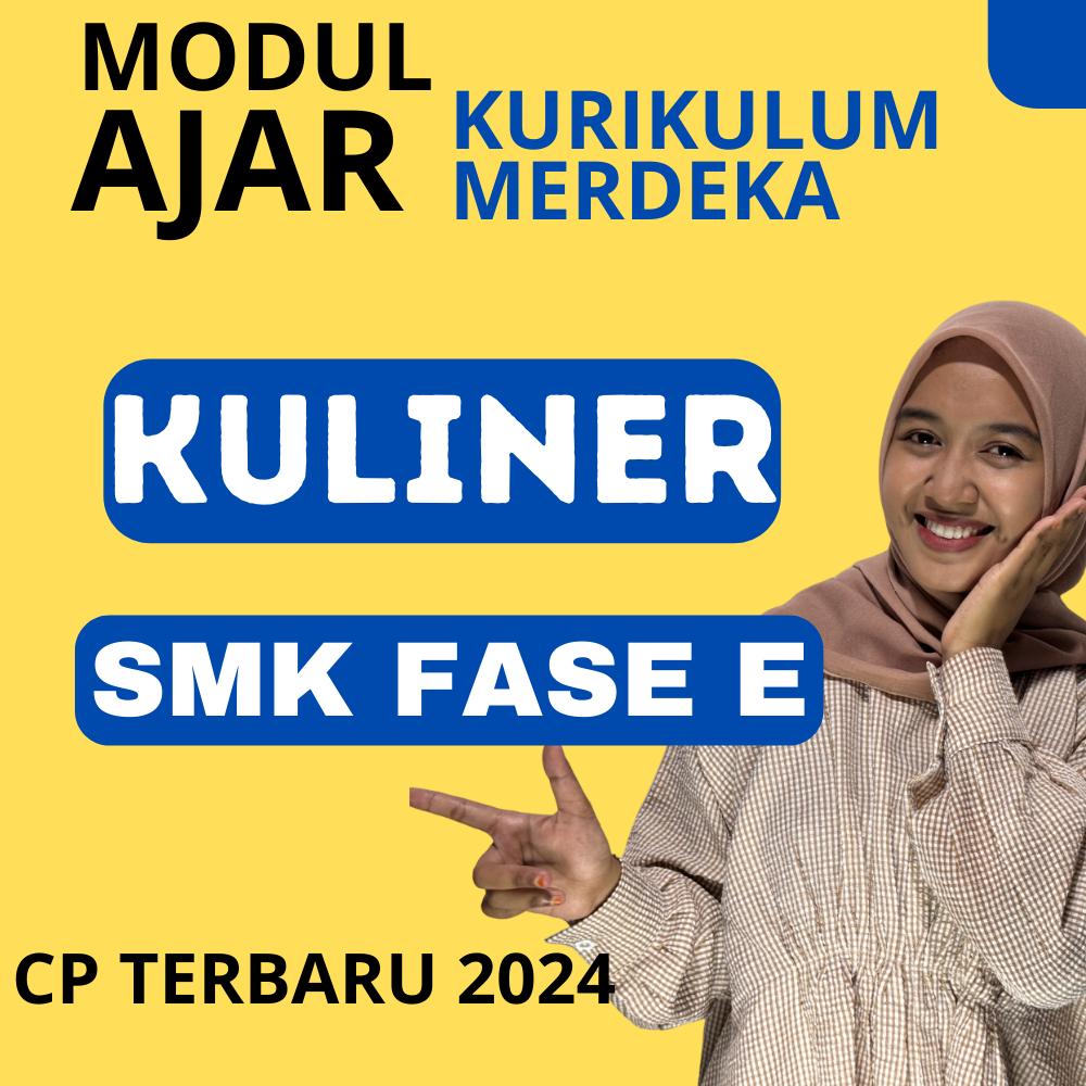 

MODUL AJAR SMK DASAR-DASAR KULINER KURIKULUM MERDEKA KELAS 10