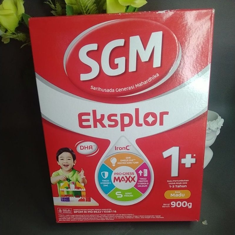 susu SGM eksplor aeroxy 1 plus madu 900 gram