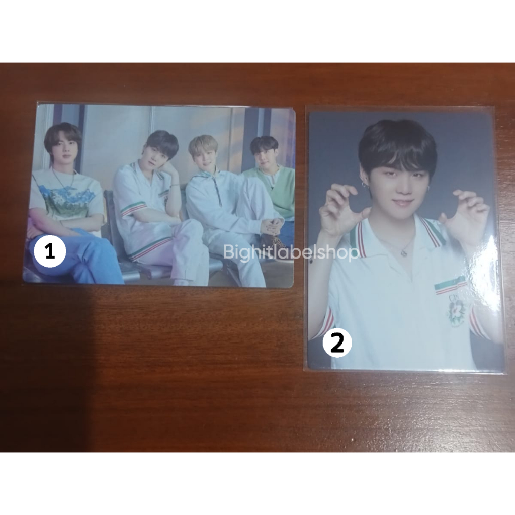 [READY STOCK] MPC MINI PHOTOCARD SOWOOZOO SUGA YOONGI AGUST D BANGTAN