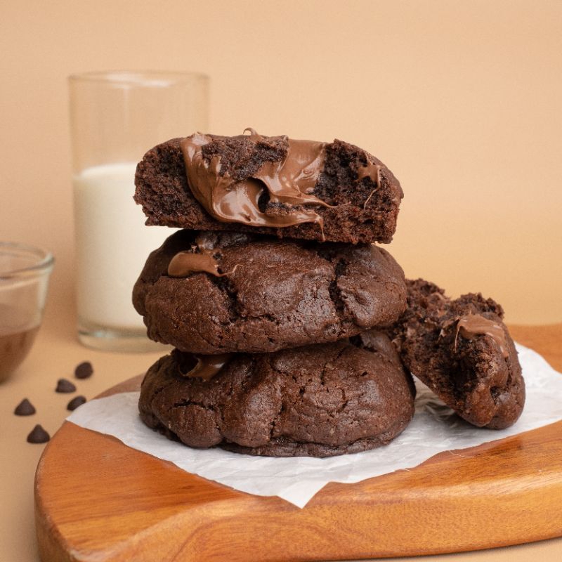 

NEW YORK NUTELLA COOKIES