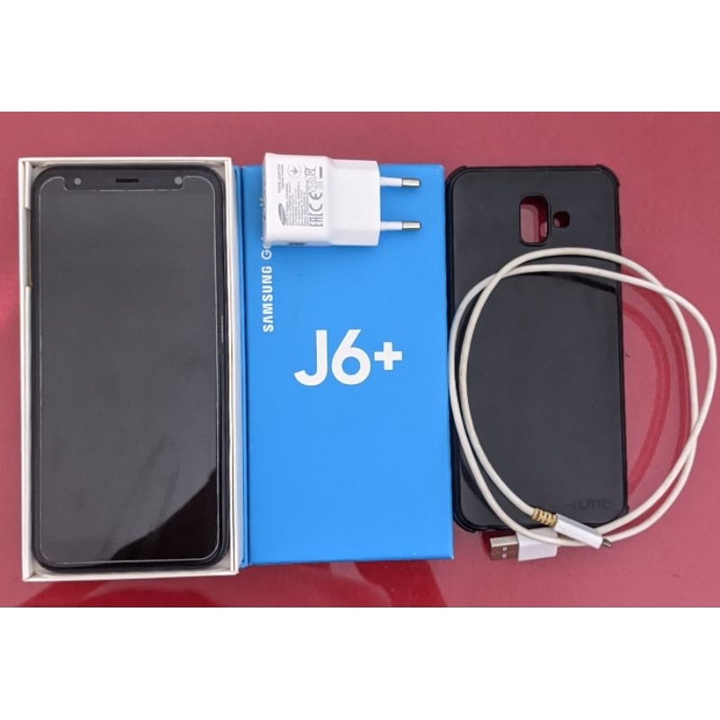 samsung galaxy J6 Plus 4/64 Fullset Second Resmi SEIN