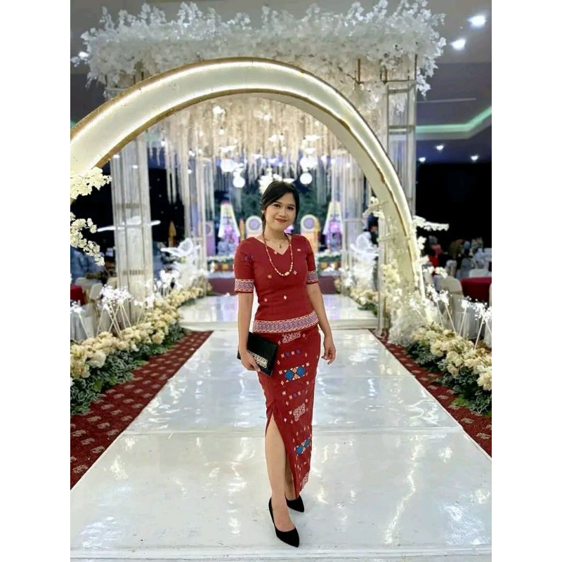 Baju toraja modern motif S