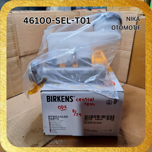 CENTRAL REM MASTER REM ATAS BRAKE MASTER ASSY HONDA JAZZ GD3 OLD CITY GD8 MERK BIRKENS ORI