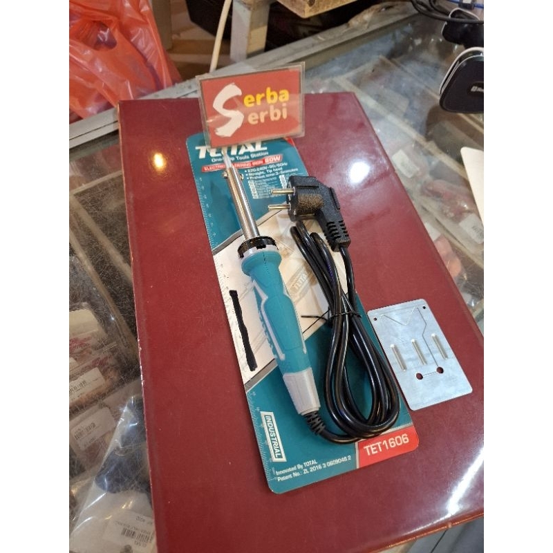 (TET1606 SOLDER TOTAL) Soldering iron elektrik 60w